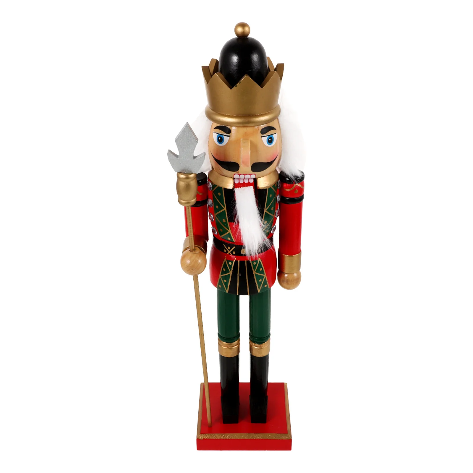 

Christmas Nutcracker Wood Decor Traditional Nutcrackers Ornaments Cute Design Photo Prop Brighten Room Perfect Addition