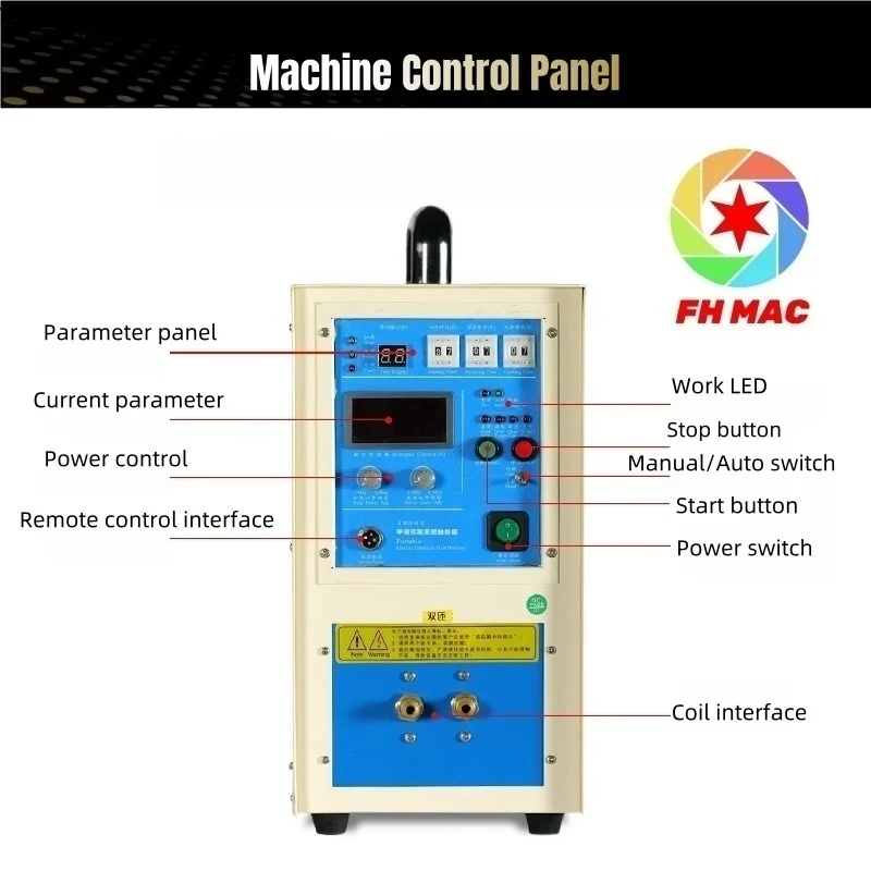 Fenghai Machinery High Frequency Induction Brazing and Heating Machine for Copper Welding Equipment