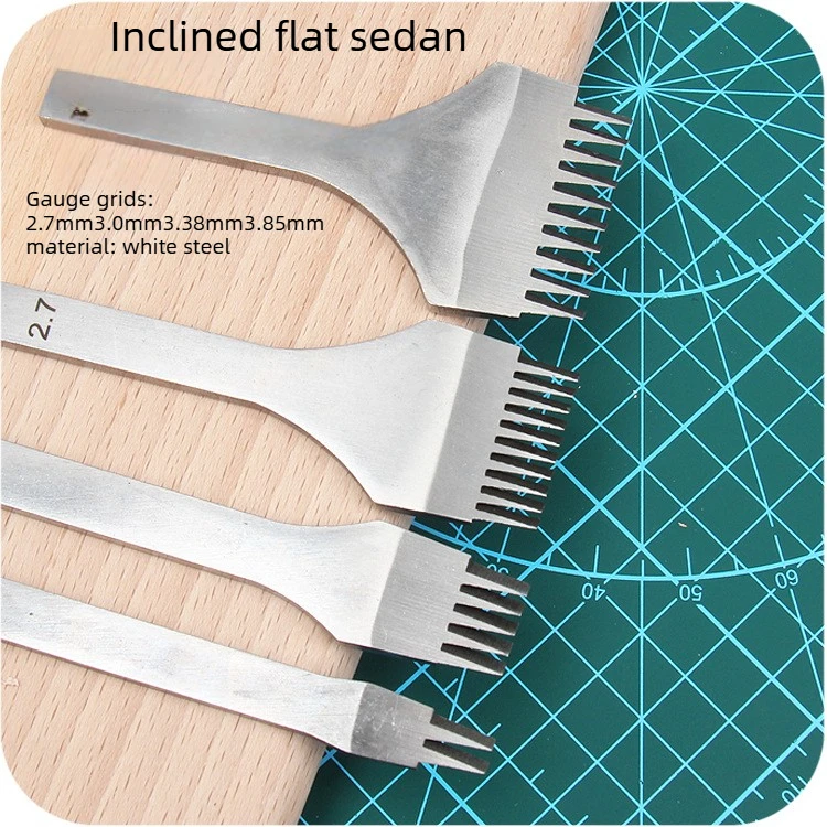 

Handmade leather tools oblique flat chop,handmade DIY,hand sewing chop,leather punching tool,ling chop,various specifications