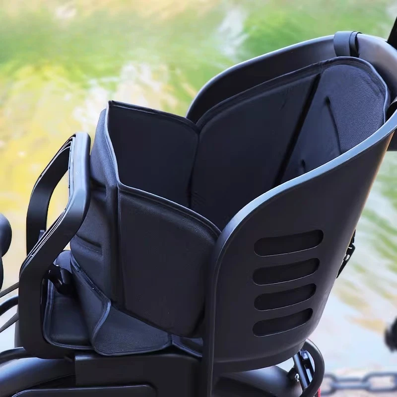Rear Mounted Child Bike Seat Lightweight Multi-functional Child Bicycle Seat Carrier Safety Baby Bike Toddler Bike Seat for Kids