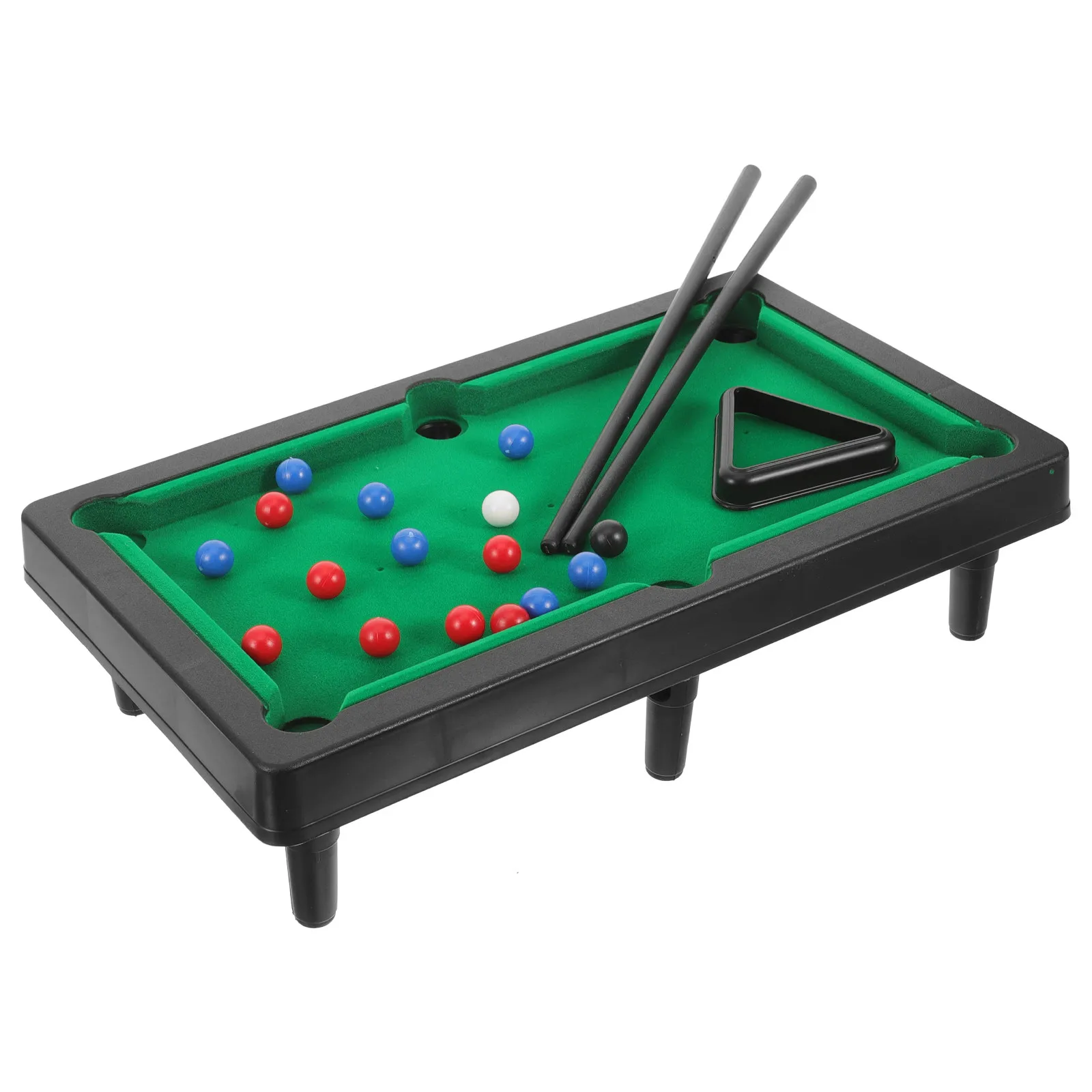 

Набор из 1 мини-бильярдного стола для настольной игры, прочный, долговечный, развивающий интеллект и координацию, обучающая игра с шариками