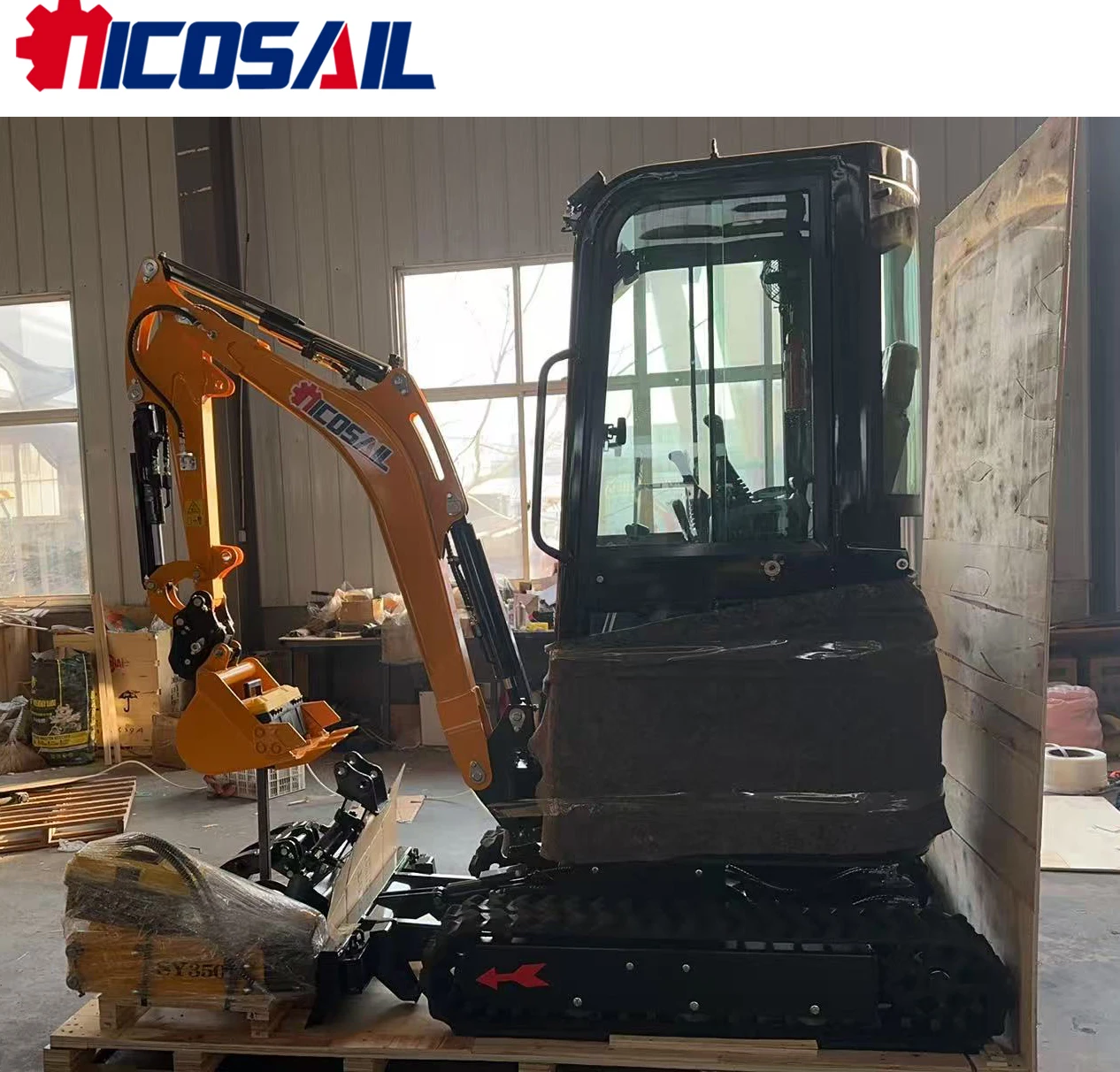 

EPA excavator 2.2-ton Kubota engine excavator crawler excavator farm mini bagging machine 2-ton mini excavator for sale