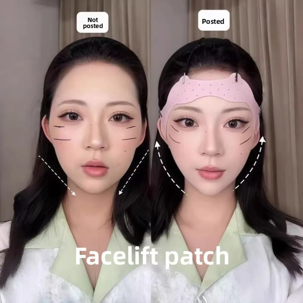 Facial Lifting Patches Quick Tightening Targeting Nasolabial Folds Crow's Feet Forehead Wrinkles V-Shaped Face Skin Care Tools view 5
