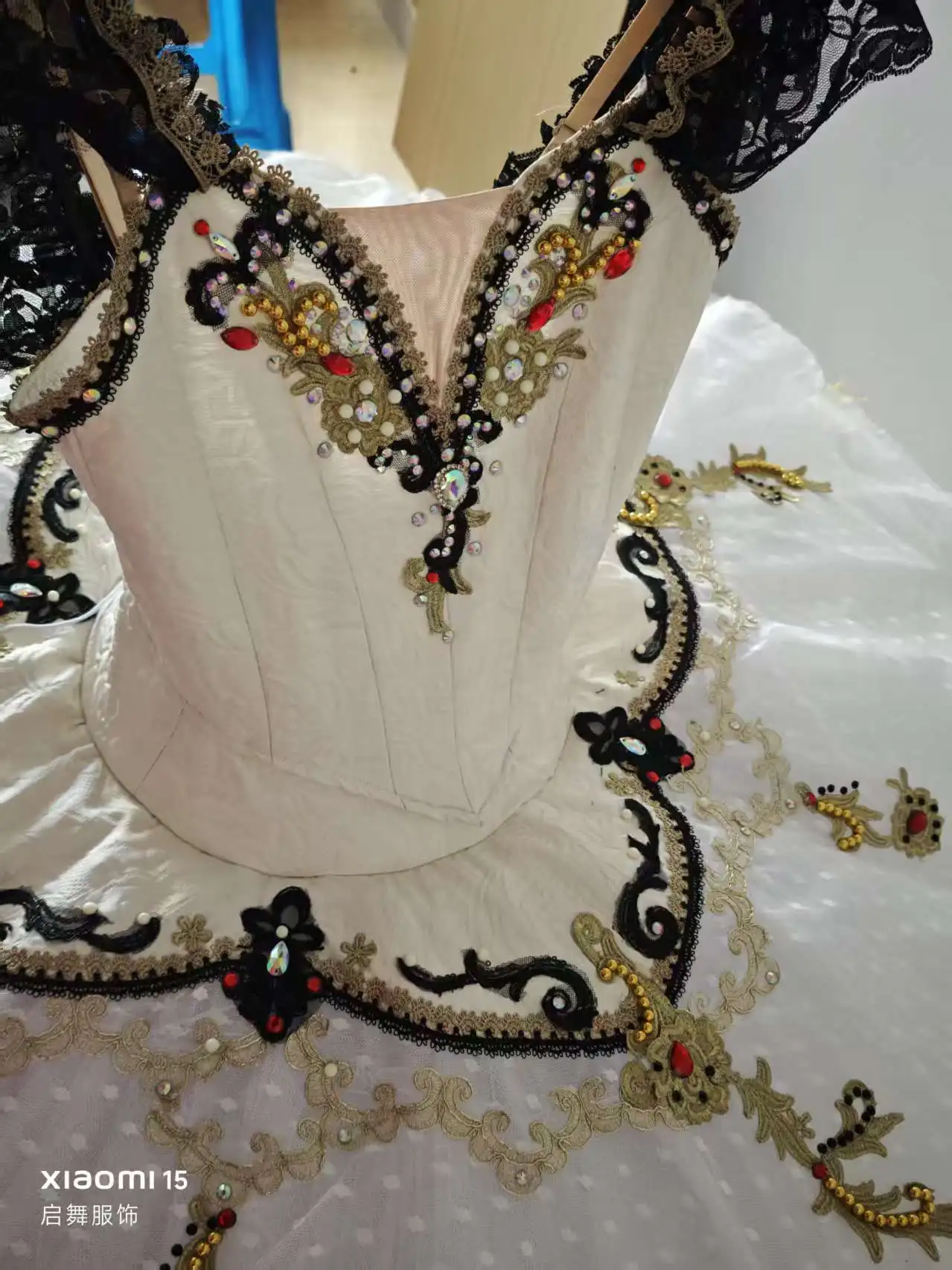 تنورة باليه جديدة أزياء توتو فطيرة كلاسيكية احترافية #4