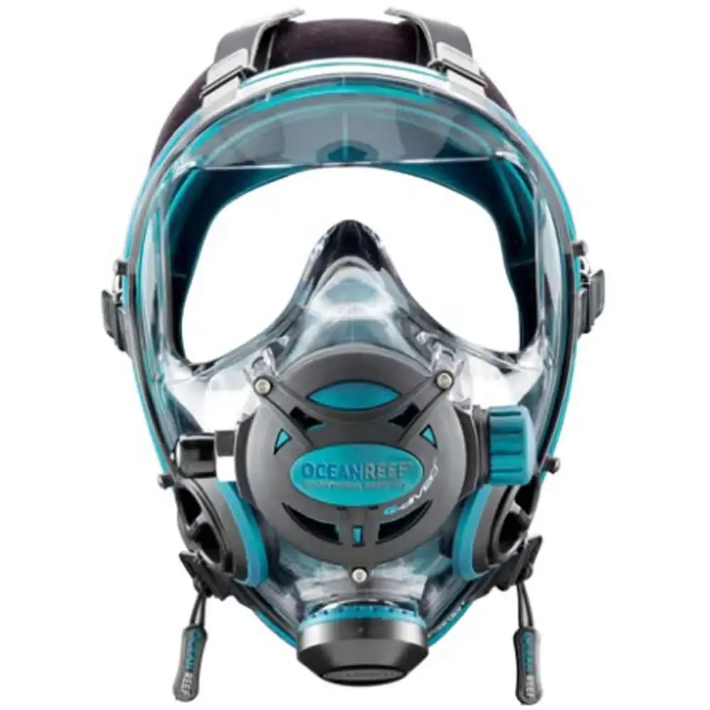 Diving Mask G-Divers Integrated Full Face OCEAN REEF Neptune Space Small or Medium