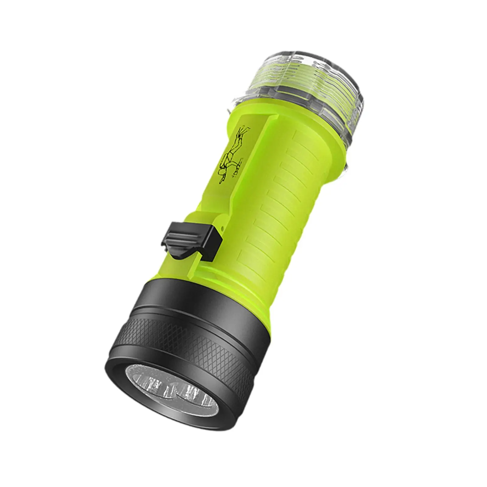 

Diving Flashlight Portable Diving Equipment Underwater Flashlight for Underwater Sports Snorkeling Boat Dive Climbing Camping
