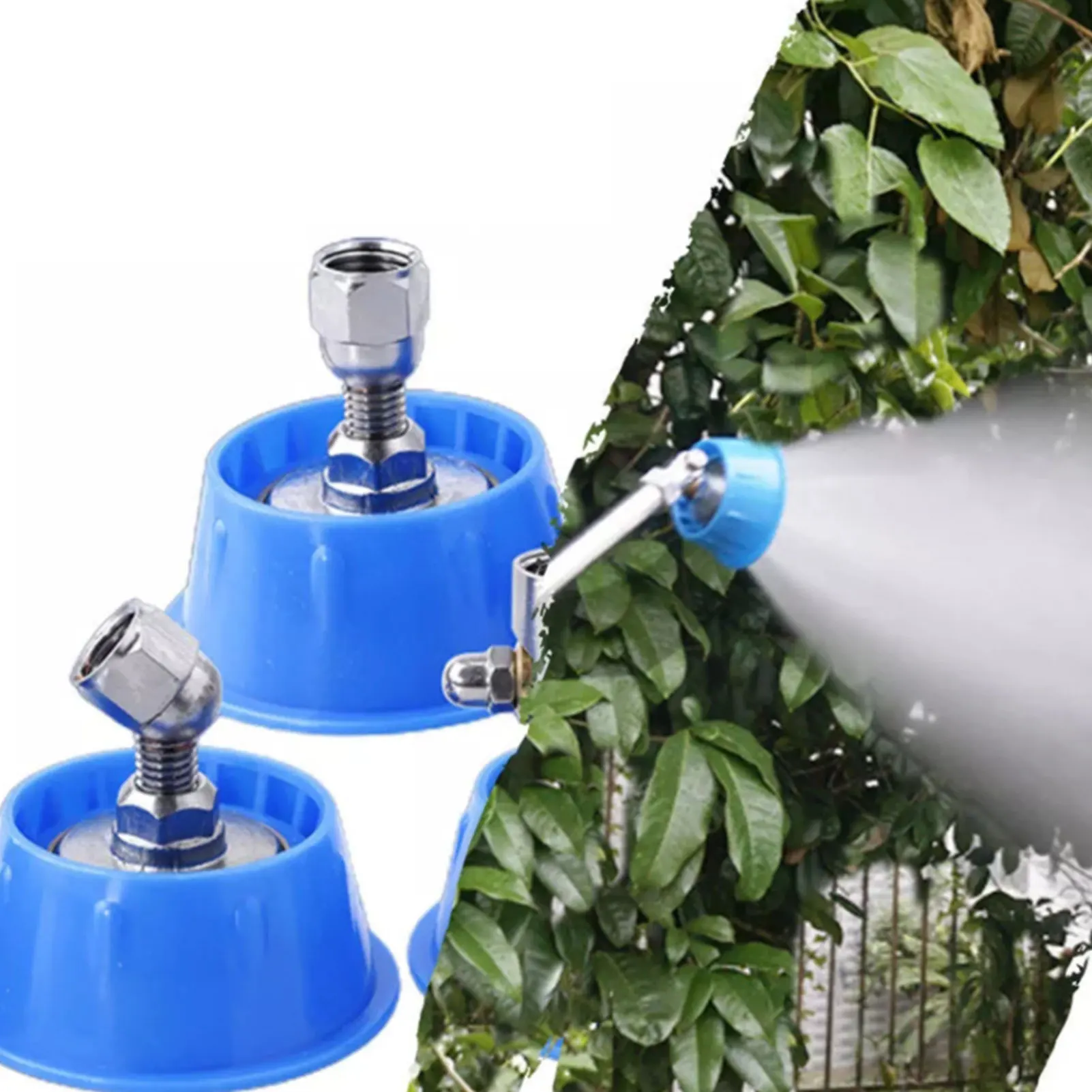 Seven-hole Atomizing Nozzle Seven-hole Water Pump Nozzle Windproof Backpack Dispenser Nozzle For Replacing Water Pump Nozzle