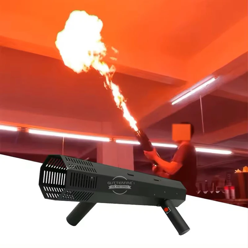 Handheld Fire Machine Flame Thrower Colorful Fire Effect Flame Devices Fire Projector