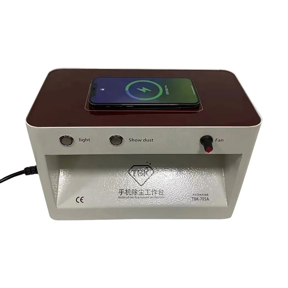 TBK-705A Dust Removal Workbench for LCD Screen Dust Inspection Repair/LED Scratch Crack Detection Clean Bench