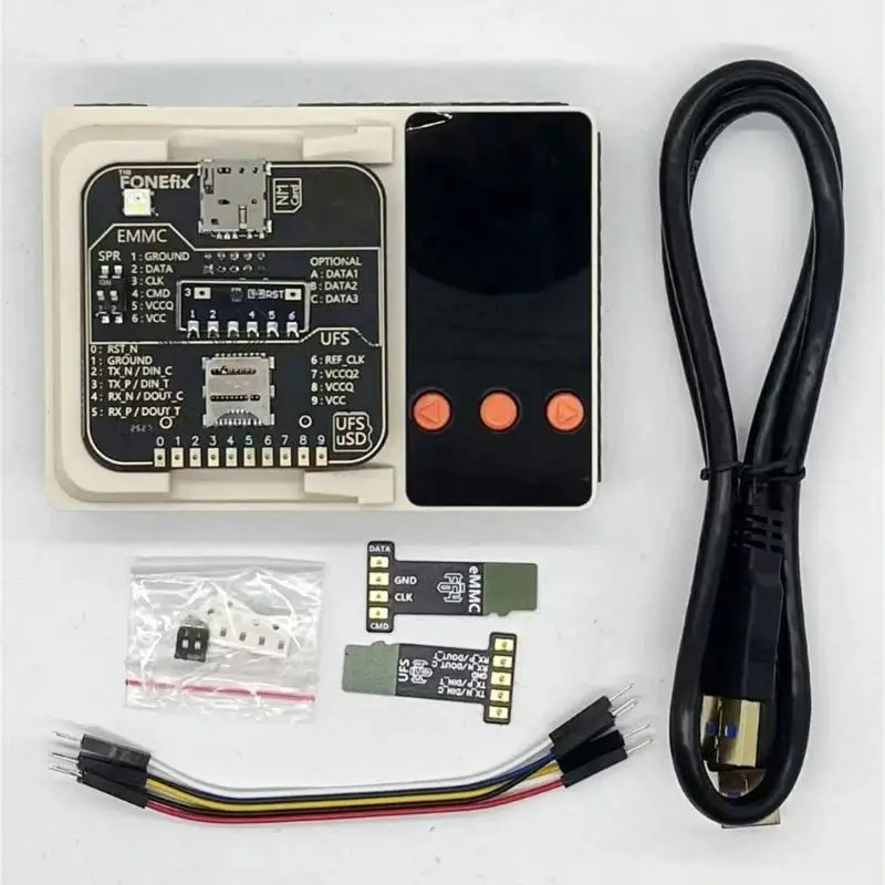 

652F Complete Adapter Fast Data Transfer Device for Flash Programming on Electronics Supporting UFS EMMC with Fast Speed Data