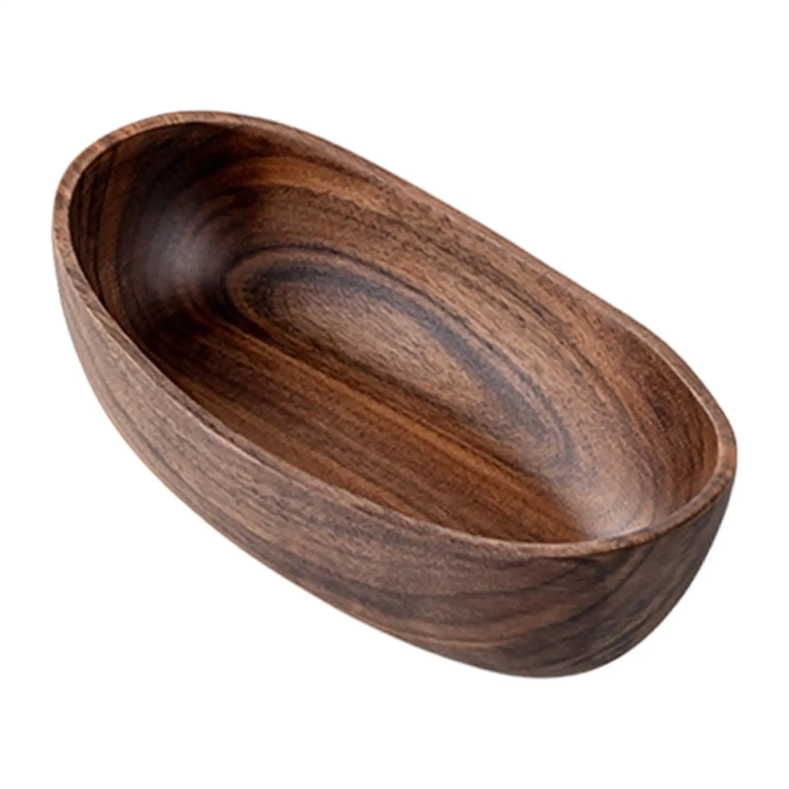 Wooden Dough Bowl Home Decor Dining Room, Durability, Bathroom Fruit Tray Candle Holder Tray, Table Decoration, Decorative Bowl