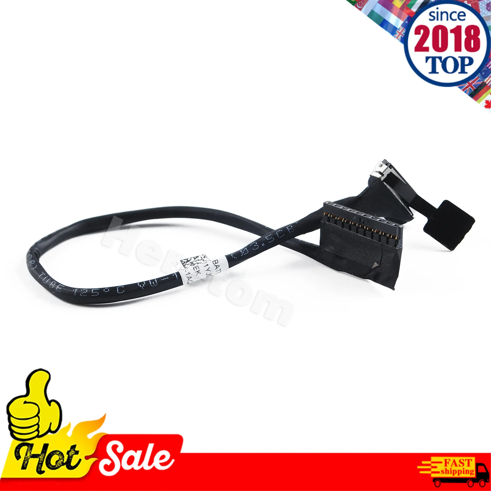 8X9RD  Battery Flex Cable For Dell Latitude E5450 5450 laptop Battery Cable Connector Replace Battery cable 08X9RD DC02001YJ00