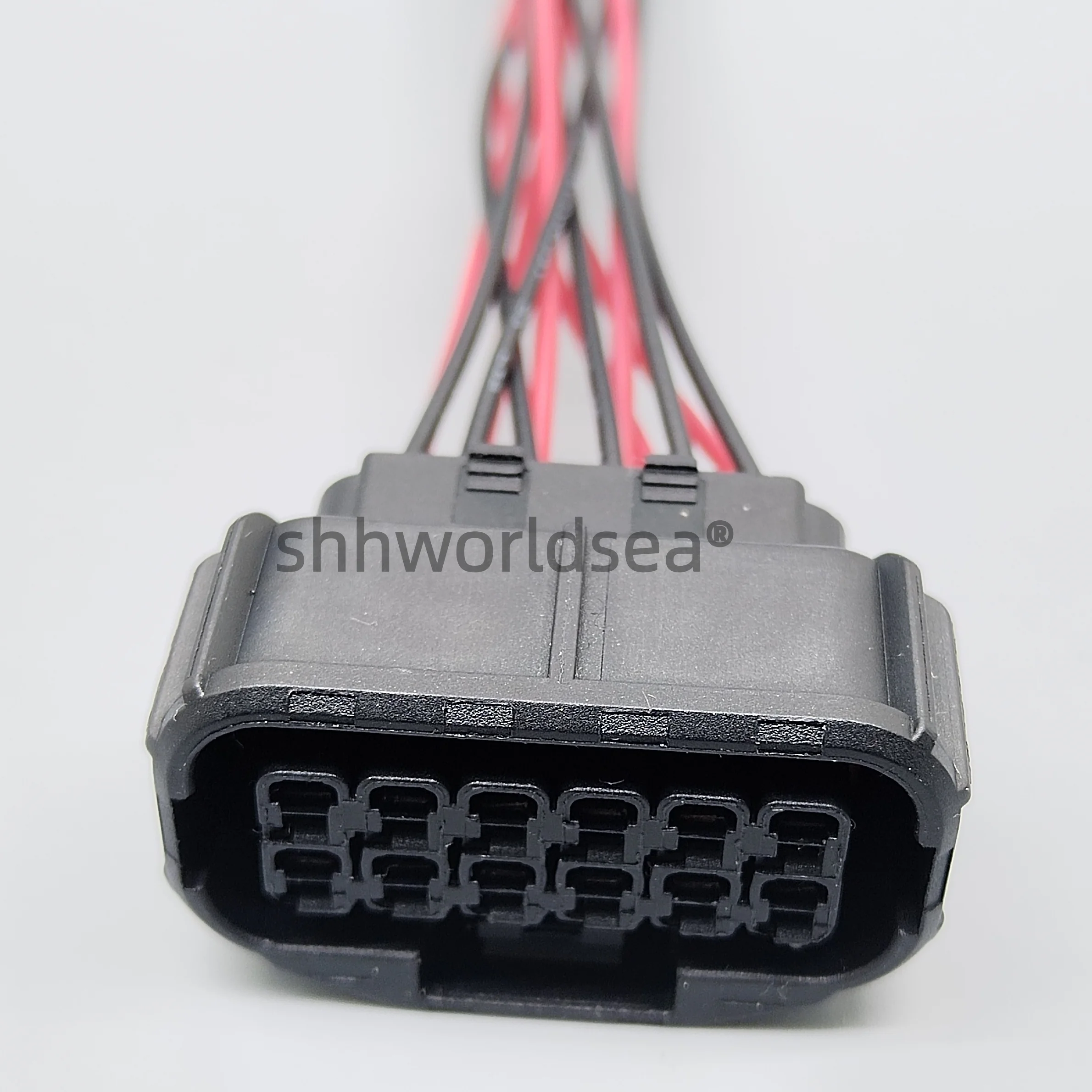 shhworldsea 12 Pin 1.5mm Series Car Auto Female Male LED Fog Light Wire Socket Connector 6181-6784 6189-7410 For Honda