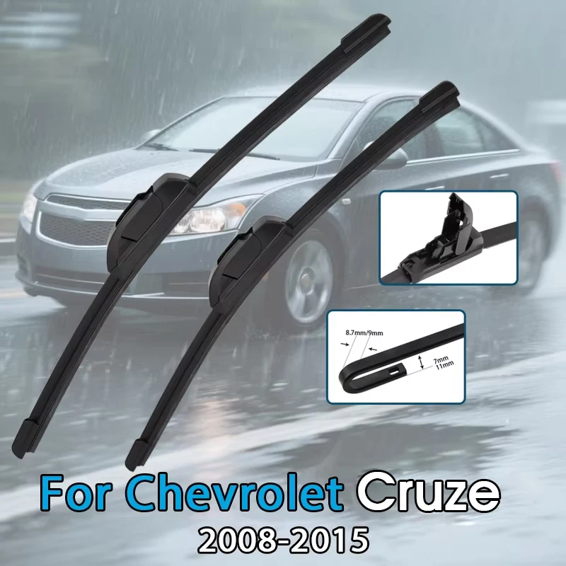 Auto Wischer Klinge Für Chevrolet CRUZE (J300) 2008-2023 Windschutzscheibe Gummi Refill Frontscheibe Wischer Auto Zubehör