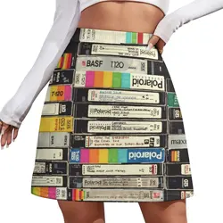 VHS Stack Mini Skirt skirts women summer 2023 women's skirts trend 2023 dress