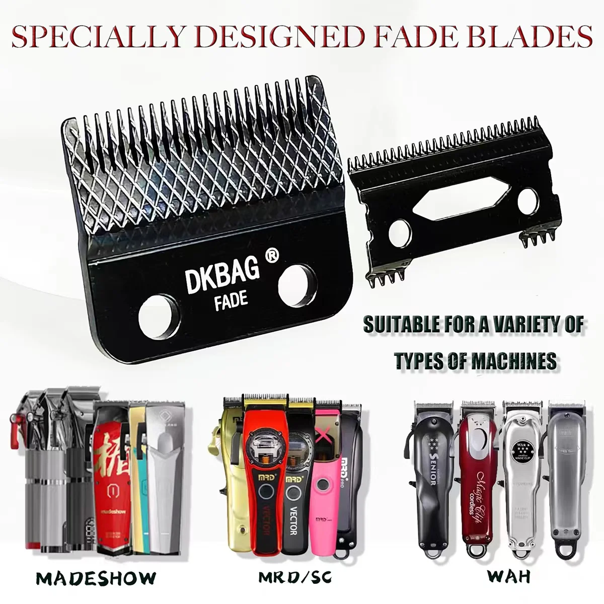 Gamma/SC/DKBAG/JR- FADE Special Blade Motor 11000Rpm For Copper Wire Coil  HC-999X New Professional Hair Clipper Original Oil