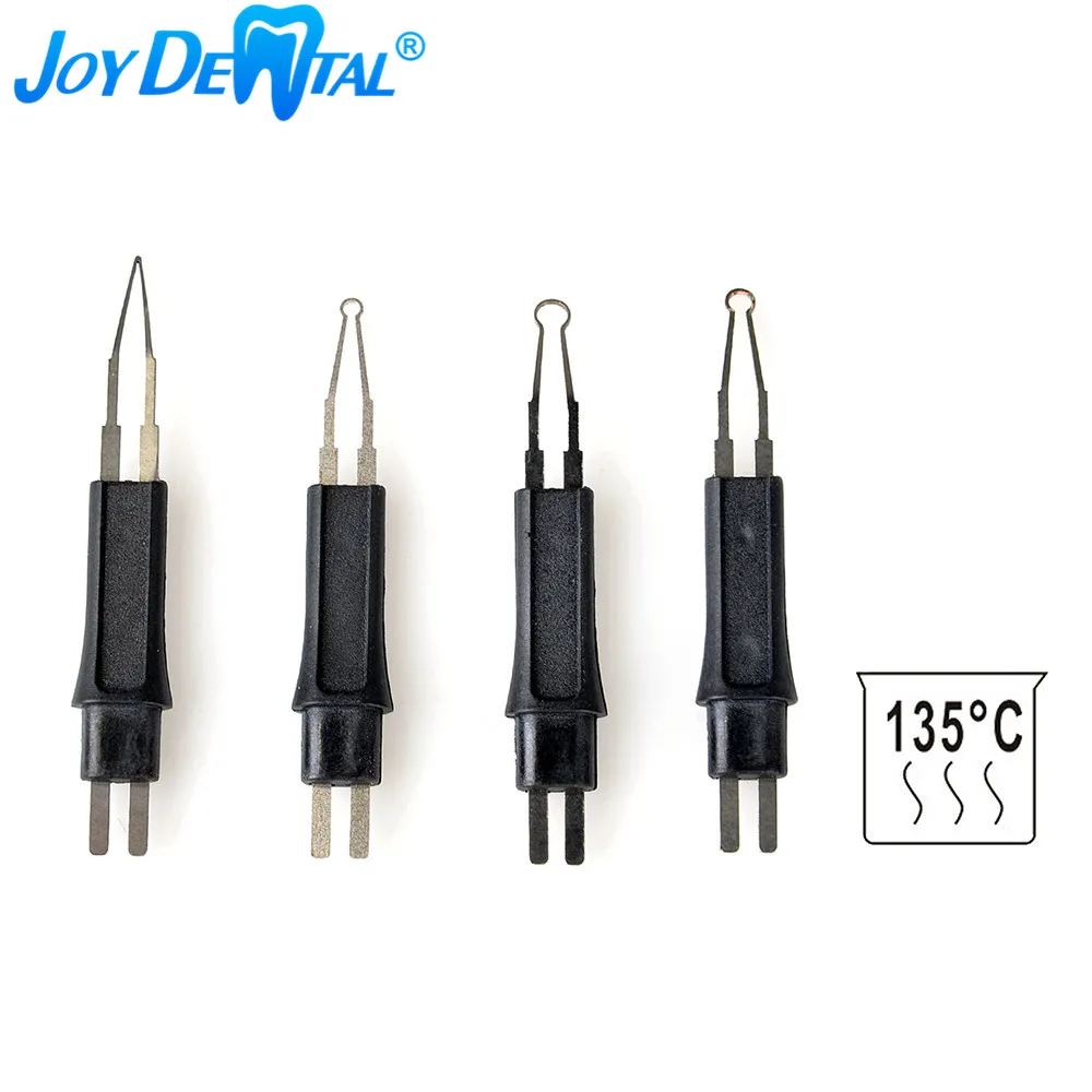 JOYDENTAL 4pcs/Box Dental Heated Gutta Cutter Tips Nozzles For Gutta Percha Point Heating Tooth Gum