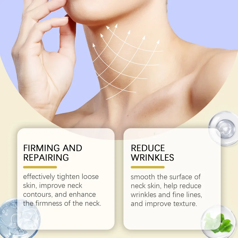 

Neck Firming Patches - Hydrating Treatment To Help Reduce Wrinkles & Improve Skin Elasticity - Invisible Design