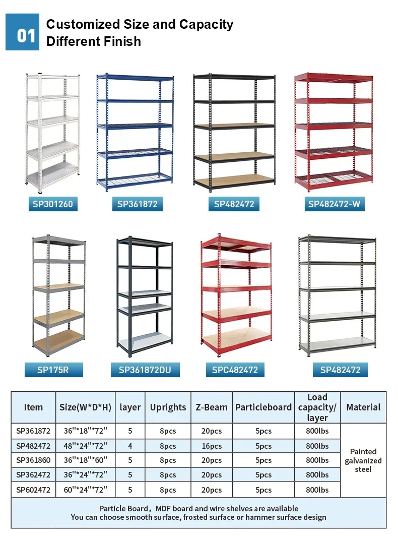 Warehousing solutions heavy duty storage rack for large industrial warehouse