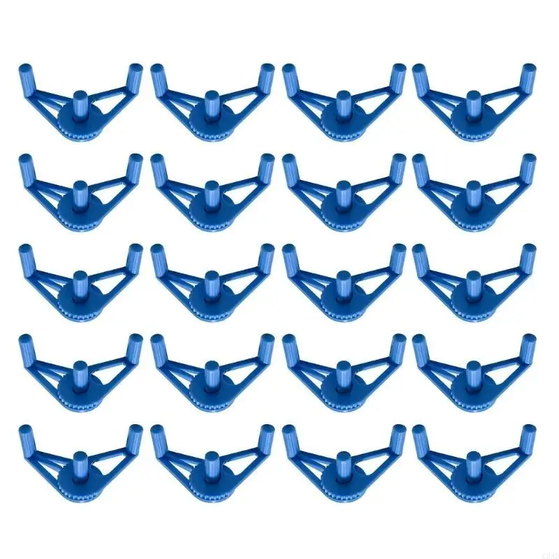 20/50Pcs 360 Degree Adjustable Plant Clips Plant Branch Benders Stem Training C5AD