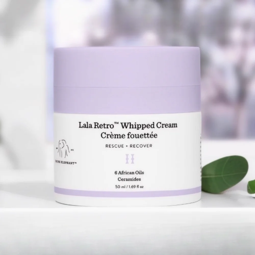 Crema facial de polipéptido Retro Lala, crema de noche hidratante antiarrugas, brillo, refinación antienvejecimiento, cuidado de la piel no graso