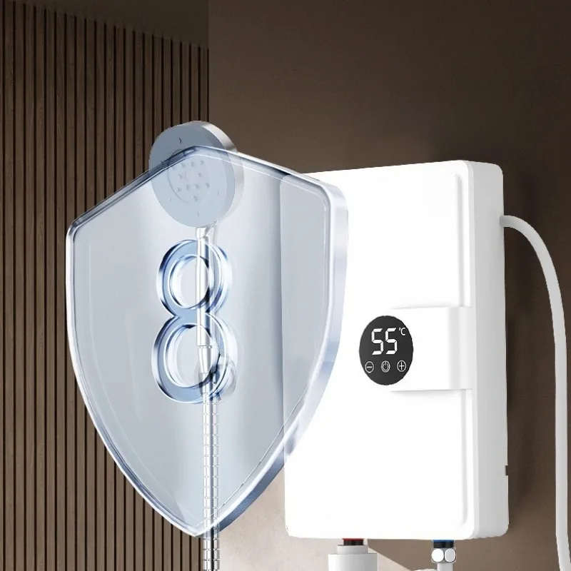 Instant electric water heater constant temperature small heater mini rental shower quick water heater