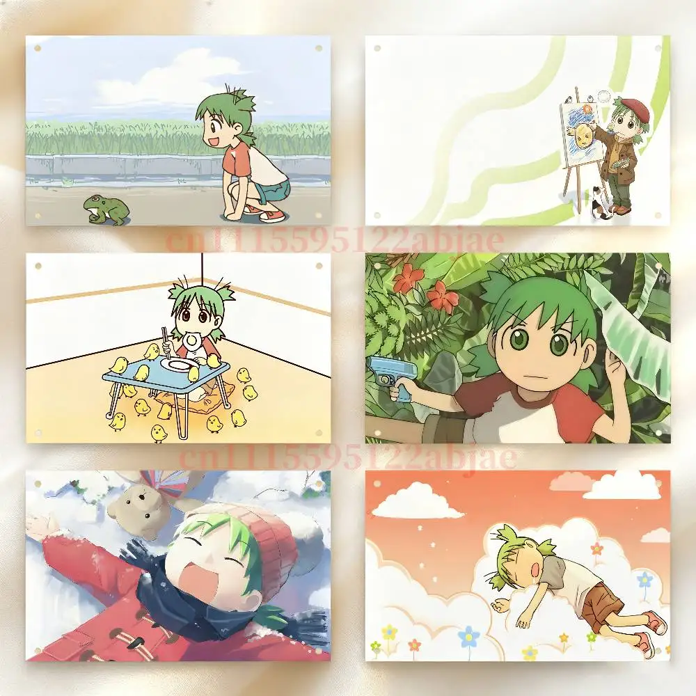 Y-Yotsuba Koiwai Flag Tapestry Poster Banner For Bar Beer House College Dorm Room Art Music Tapestry Banner Gift