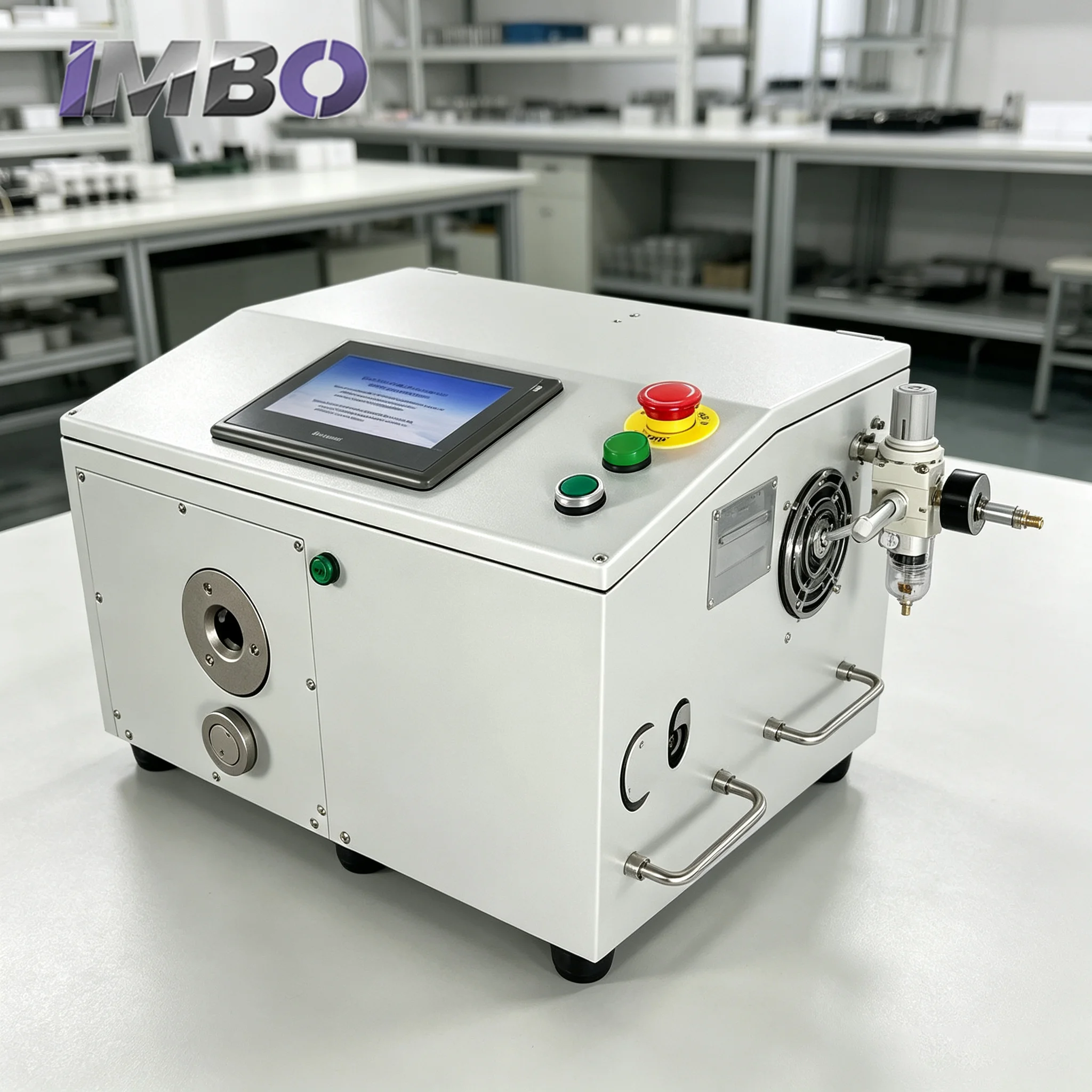 Semi-automatic Servo Nut Tightening Machine for Solar PV Connector Cable Wire Screwing Assembly 220V Torque Adjustable