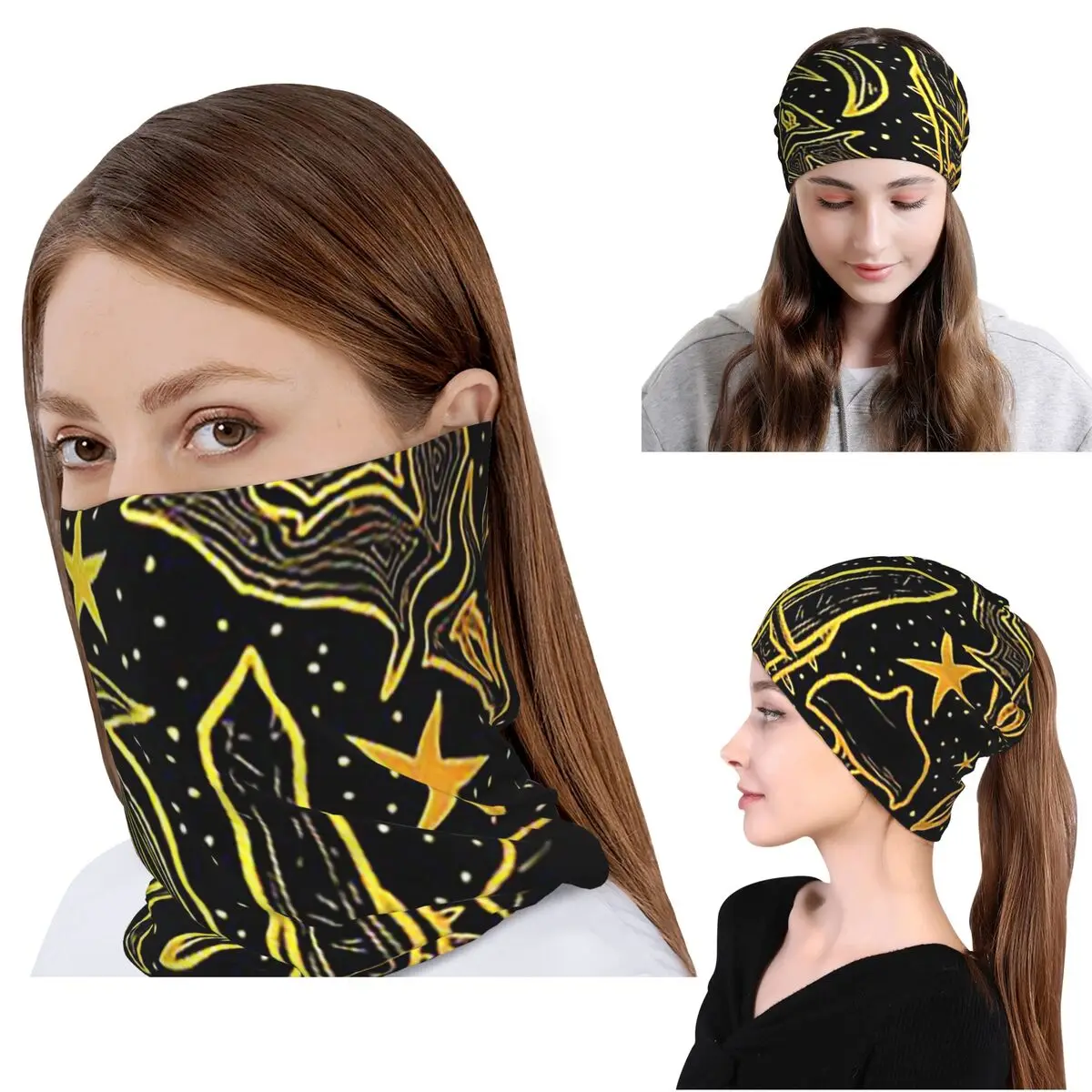 

Nerevar Morrowind GOTY Edition Inspired Scrolls Elder RPG Dunmer Bandana Neck Cover Mask Scarf Cycling Scarf Beanies Hat