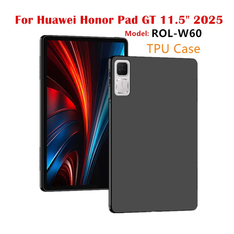 

For Huawei Honor Pad GT 11.5 inch 2025 Protective Case ROL-W60 11.5"Airbag Silicone soft TPU Cover for Honor pad GT Tablet Funda