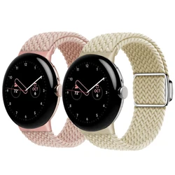 Braided Solo loop Magnetic Strap For Google Pixel Watch 2 Nylon Wristband Smartwatch Replacement Bracelet For Google Pixel Watch