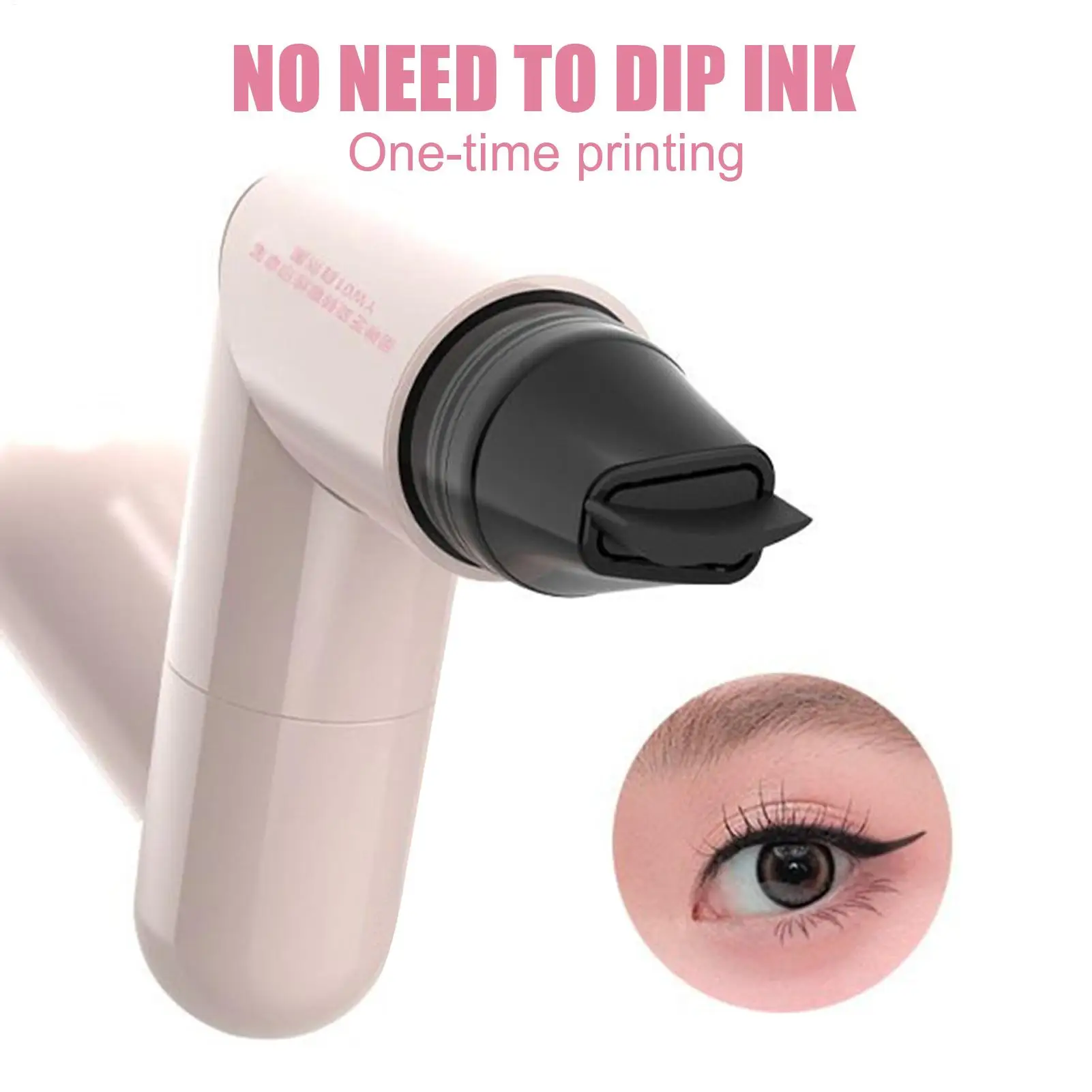 Double Tip Women Makeup Eye End Wing Stamp Quick-drying Winged Eye End Stamping Pen Waterproof For Dating Cosmetics