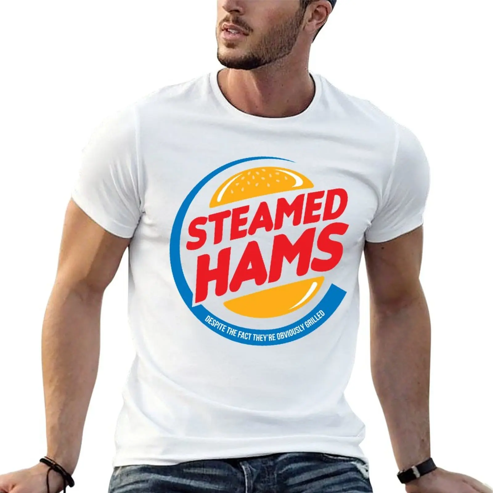 

Steamed Hams T-Shirt mens graphic t shirts g man t shirts for men T-Shirt