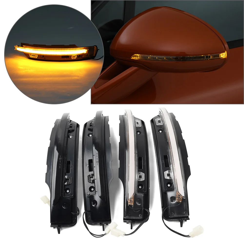 Car Dynamic Side Mirror Turn Signal Light For Porsche Macan 95B-Series 2014 2015 2016 2017 2018 2019 2020 2021 2022 2023