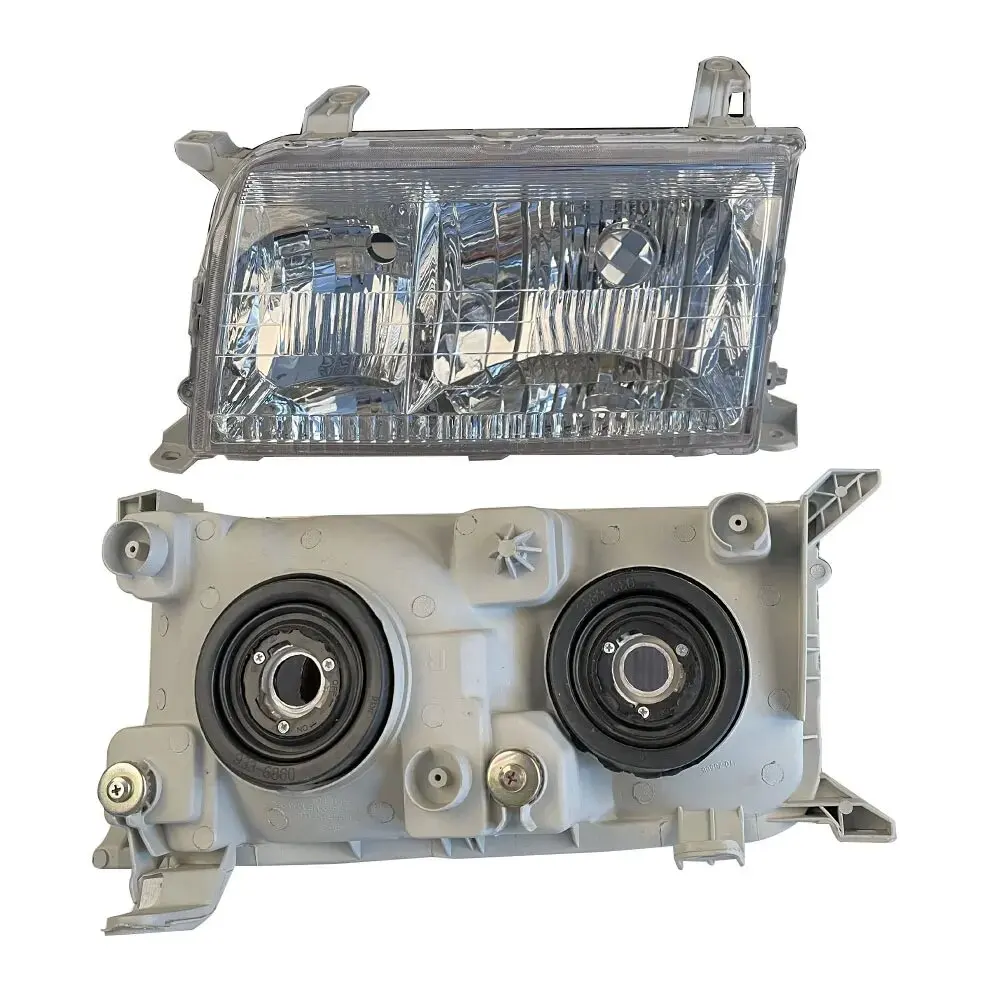 A Pair Car Headlight For Toyota Crown JZS151 JZS153 JZS155 GS151 1998 1999 2000 2001 2002   Headlamp