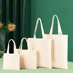 Natural Canvas Tote Bags DIY for Crafting and Decorating Reusable Grocery Washable Bag Shopping Bag