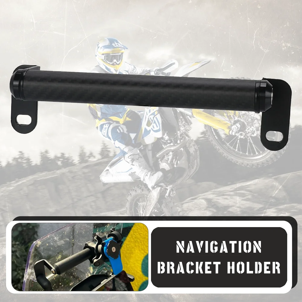 

650MT For CFMOTO CF MOTO CF650MT Motorcycle Carbon Fiber Navigation Bracket Holder GPS Phone Bracket 650 MT mt CF 650MT 650mt