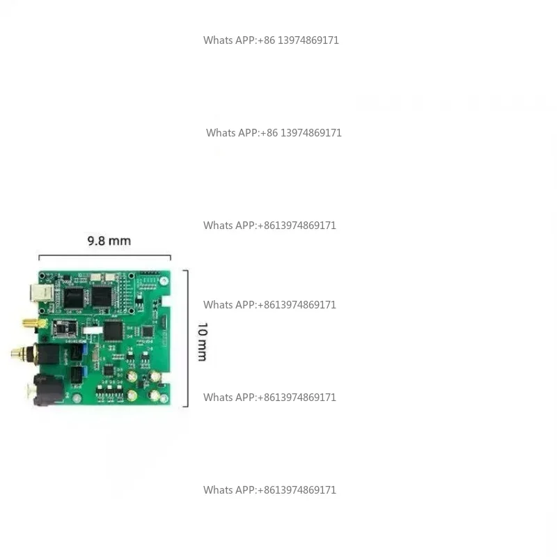 B-1230 Coaxial Usb Fiber To Iis I2s Support Xmos Ak4118 Receiver Board Decoding Dac