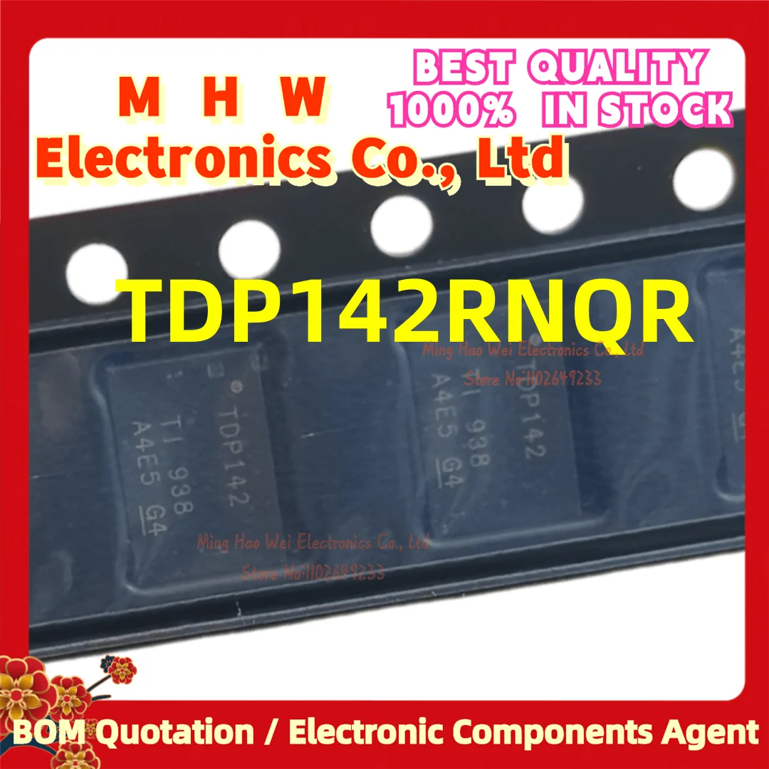 1PCS/LOT. TDP142RNQR (TI WQFN-40.Marking:TDP142) New Quality Chip Origianl.In stock. TDP142RNQ TDP142R TDP142