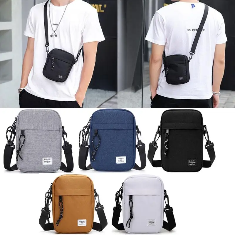 

Men's Shoulder Chest Bag Waterproof Outdoor Sport Running Cycling Belt Bag Travel Phone Purse Casual Bag Mini Crossbody Bags