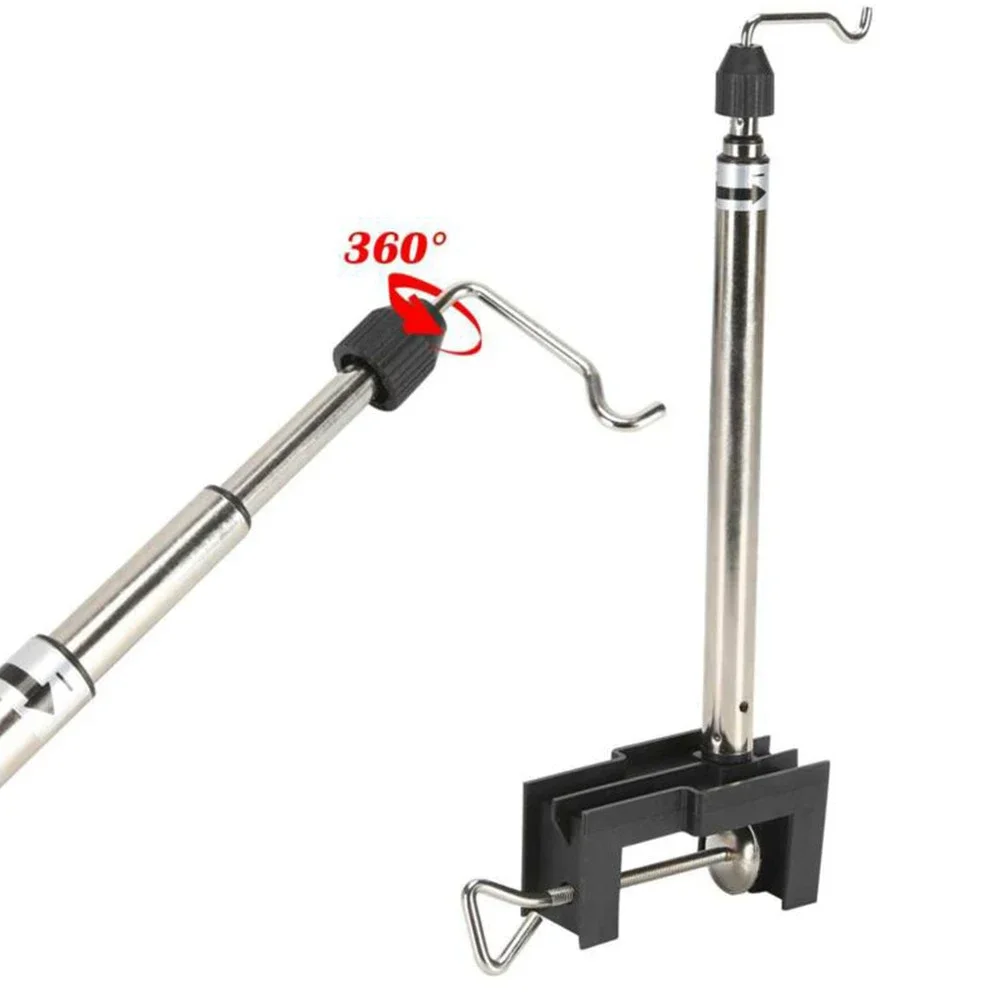 

1Set 21In Garden Stand Holder Bracket Clamp-on Plastic Rotary Grinder Rotary Tool Versatility Workshop Equipment