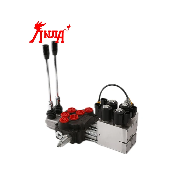 New Arrivals Directional Control Valve Hydraulic DCV40 5 Spools Remote Control Directional Monoblock Hydraulic Control Valve