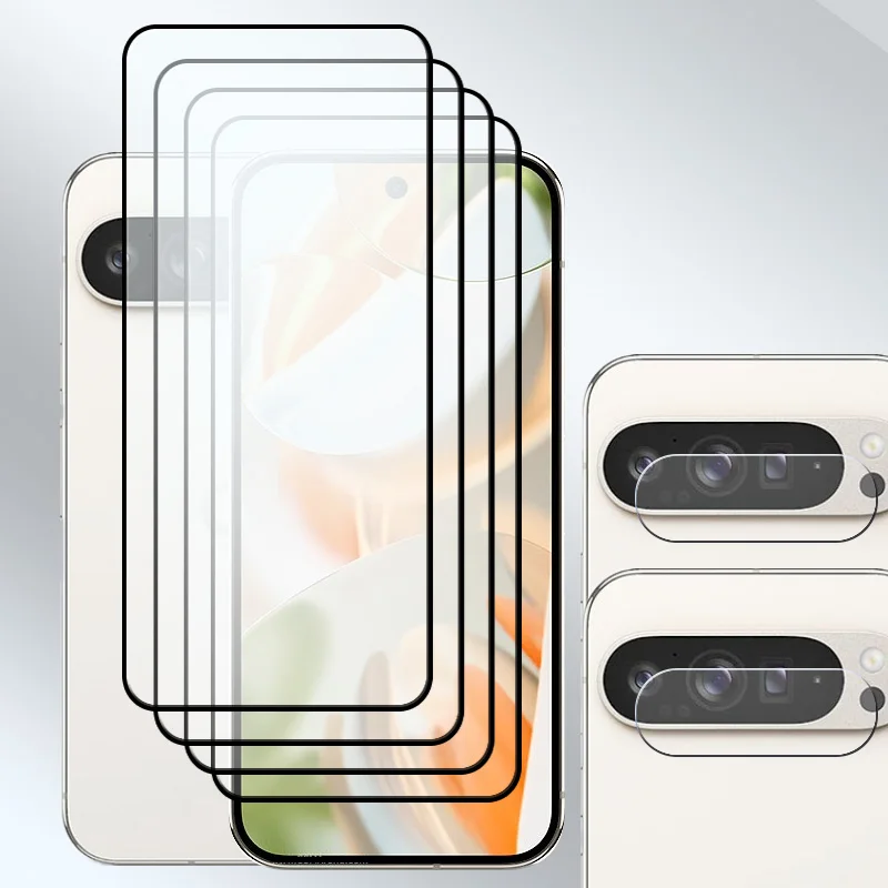 

Upgrade Glass For Google Pixel 9Pro XL Pixel9Pro Screen protector 9H Anti-Scratch Front glass Pixel 9pro Soft lens film