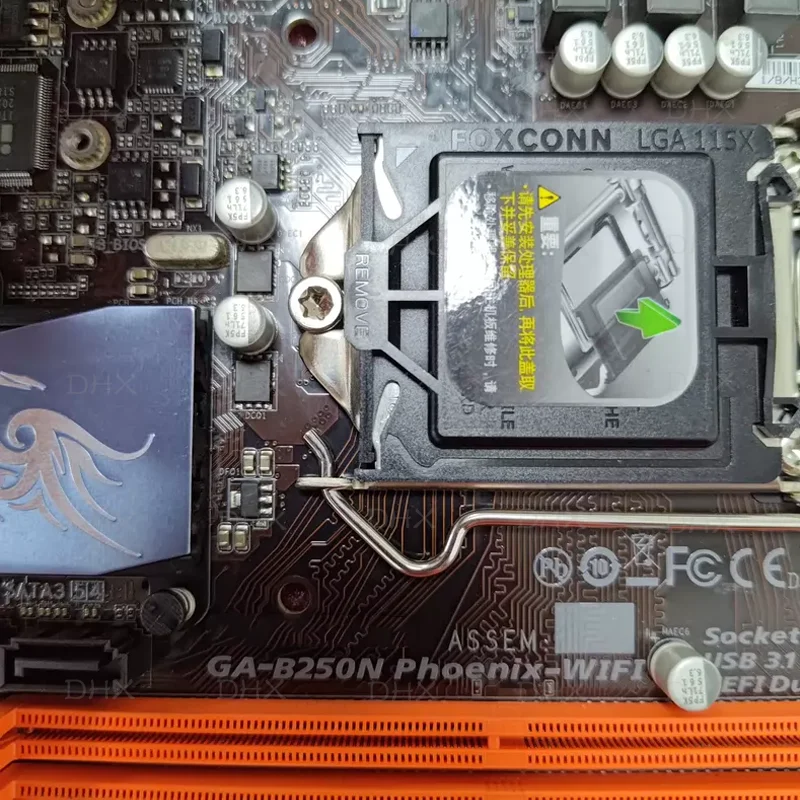 For Gigabyte GA-B250N-PHOENIX WIFI Motherboard LGA1151 Mini-ITX Mainboard 100% Tested Fully Work be Fast ship