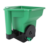 Hand Spreader 3L Manual Small Labor Saving Handheld Lawn Garden Spreader for Fertilizer Salt Green Lawn Spreader Manual Spreader