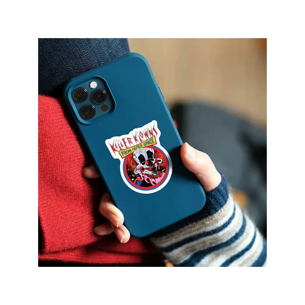 50 قطعة صورة فيلم الرعب مزيج ومطابقة ملصق شخصية مثيرة الكتابة على الجدران سيارة كوب ماء وسادة اليد لوح التزلج ملصق إبداعي