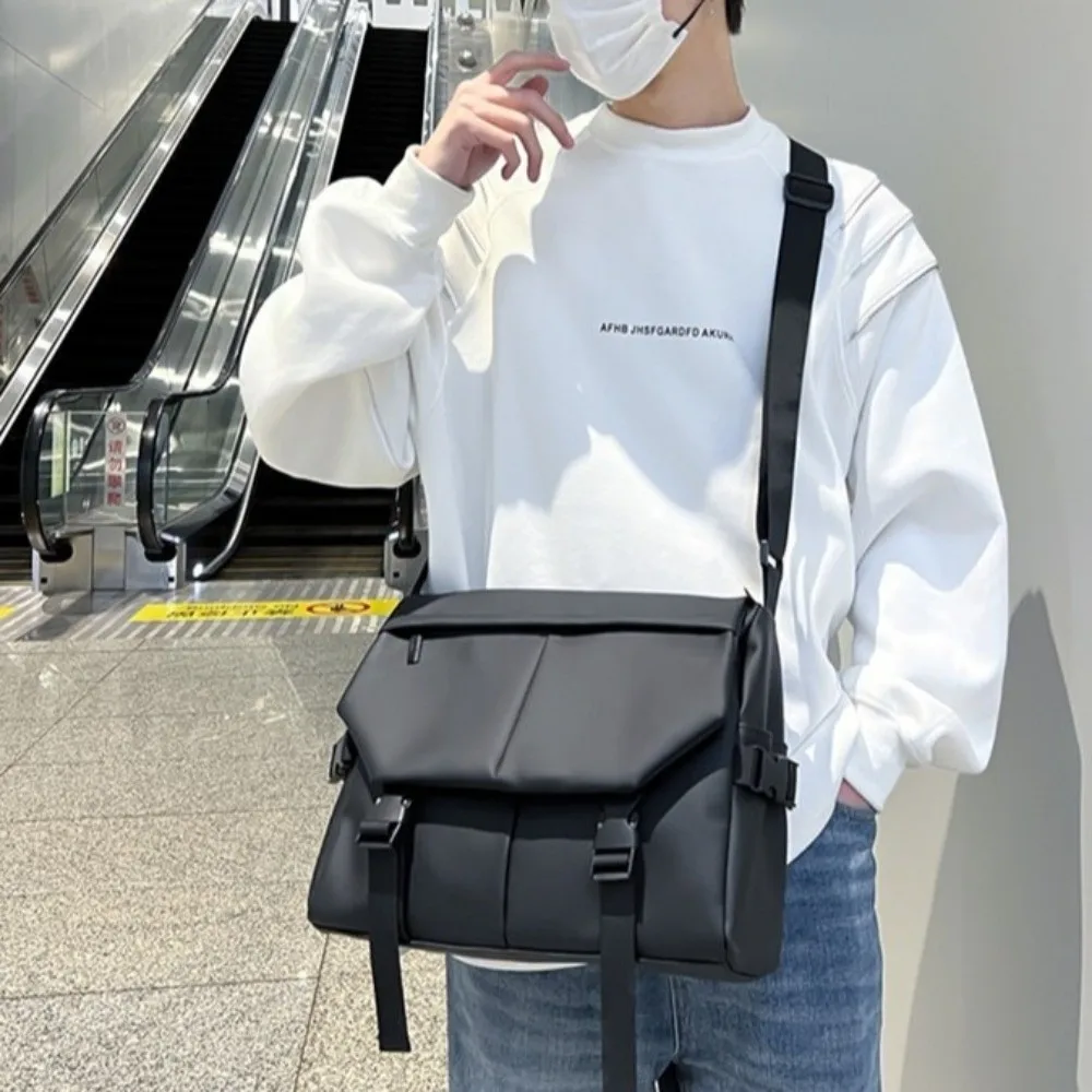 

Водонепроницаемая сумка через плечо, нейлоновая повседневная сумка большой вместимости, унисекс, водонепроницаемая сумка-мессенджер с несколькими карманами