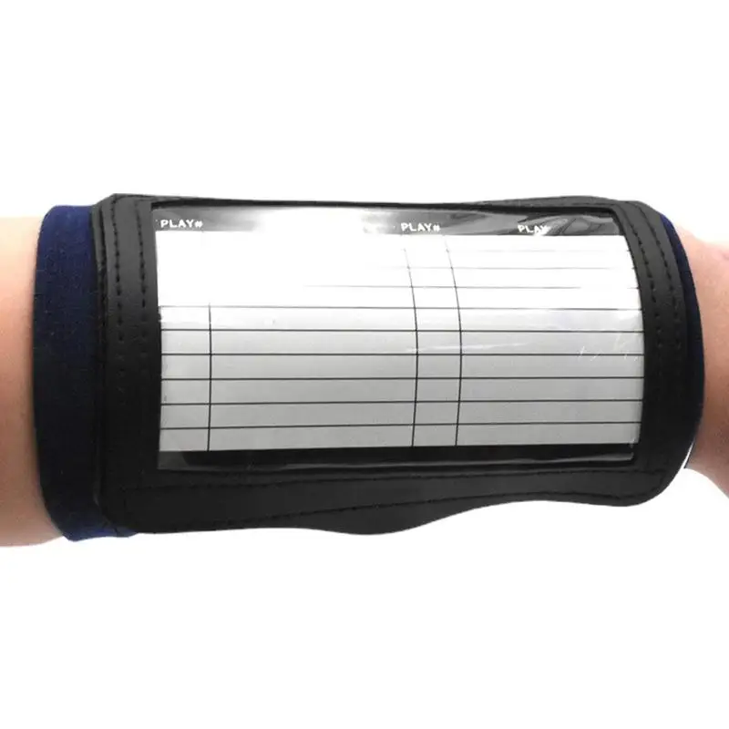 Football Play Wristbands Wrist Coaches Quarterback Play Wristband Football Quarterback Play Wristbands For Adult And Youth