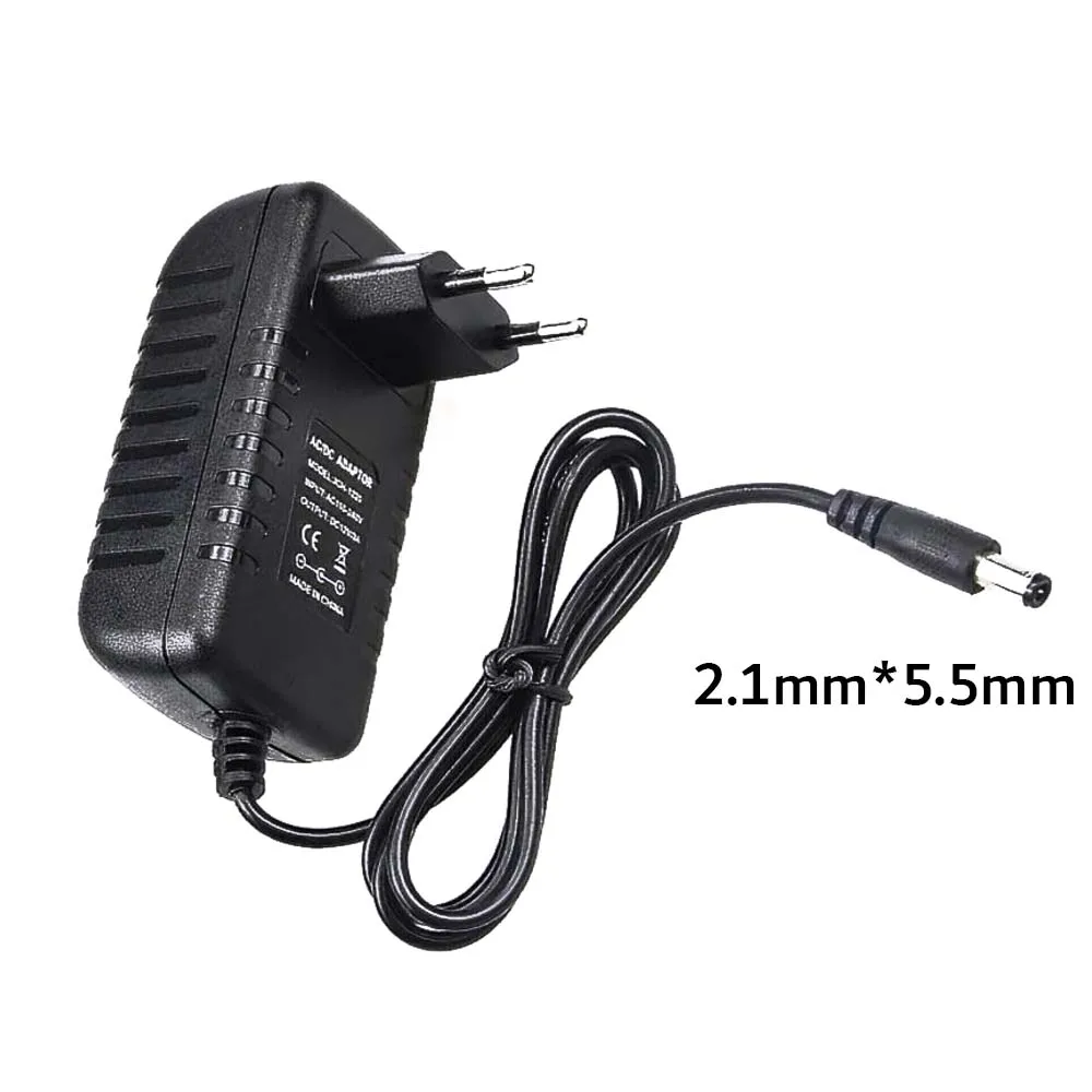 AC 110V~220V To DC12V Switching Power Supply 2A Power Adapter 2.1mm*5.5mm Lighting Transformer EU Plug For LED Light CCTV Camera
