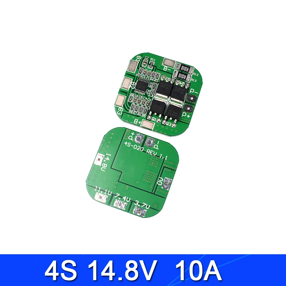 1S 2S 3S 4S 3A 20A 30A Li-ion Lithium Battery 18650 Charger PCB BMS Protection Board For Drill Motor Lipo Cell Module